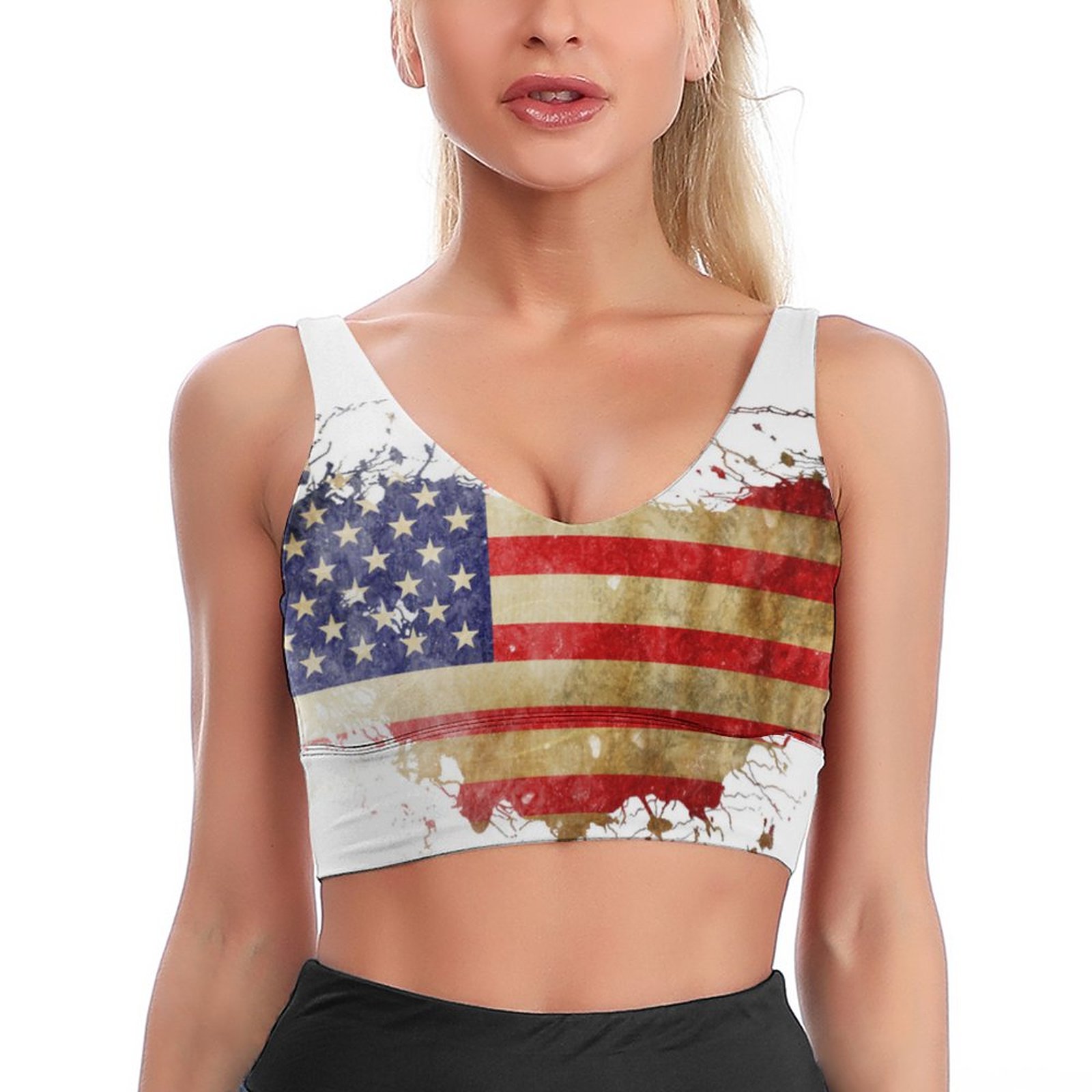 Sports Yoga Bra(All-Over Printing)