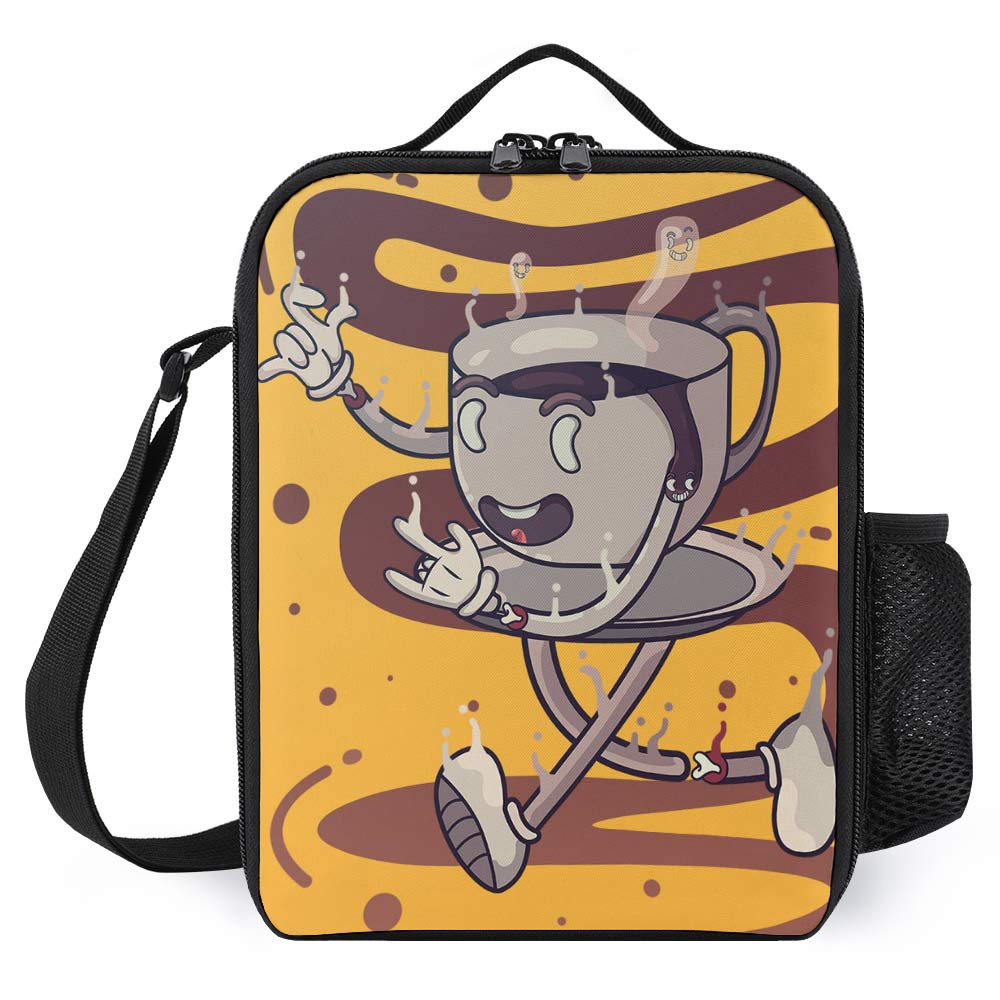 Insulated Lunch Bag with 600D Polyester