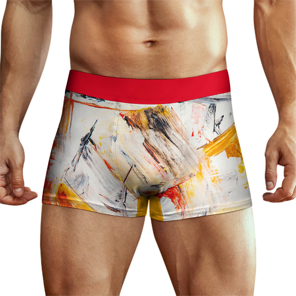 160gsm Ice Silk Men Cooling Boxer Shorts