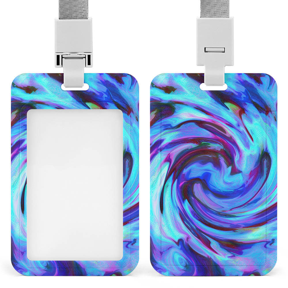 Vertical ID Badge Holder