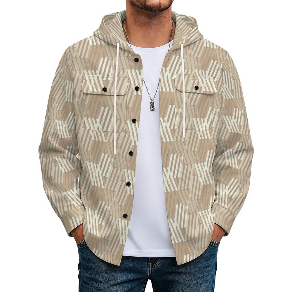 230gsm Long Sleeved Hooded Jacket(All-Over Printing)