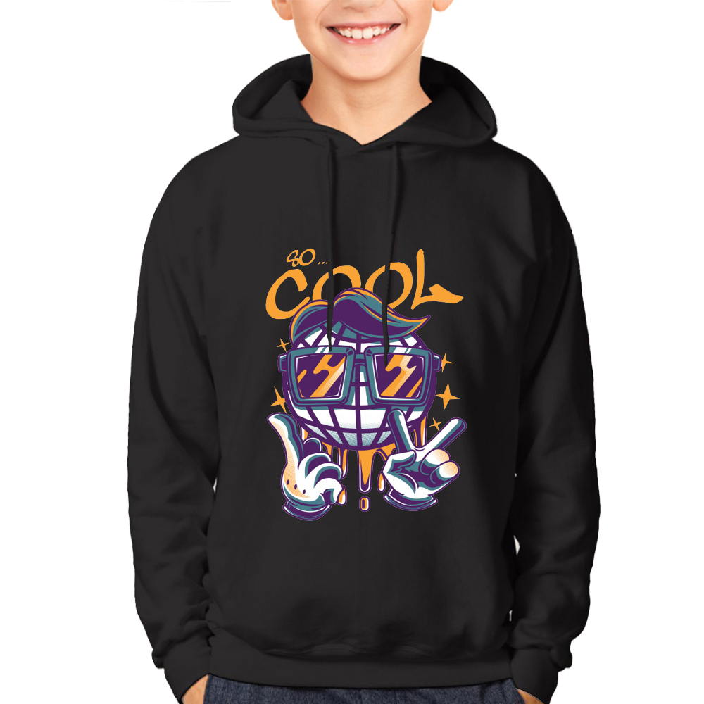DTG 260gsm Cotton Children's Hoodie (Front Printing)