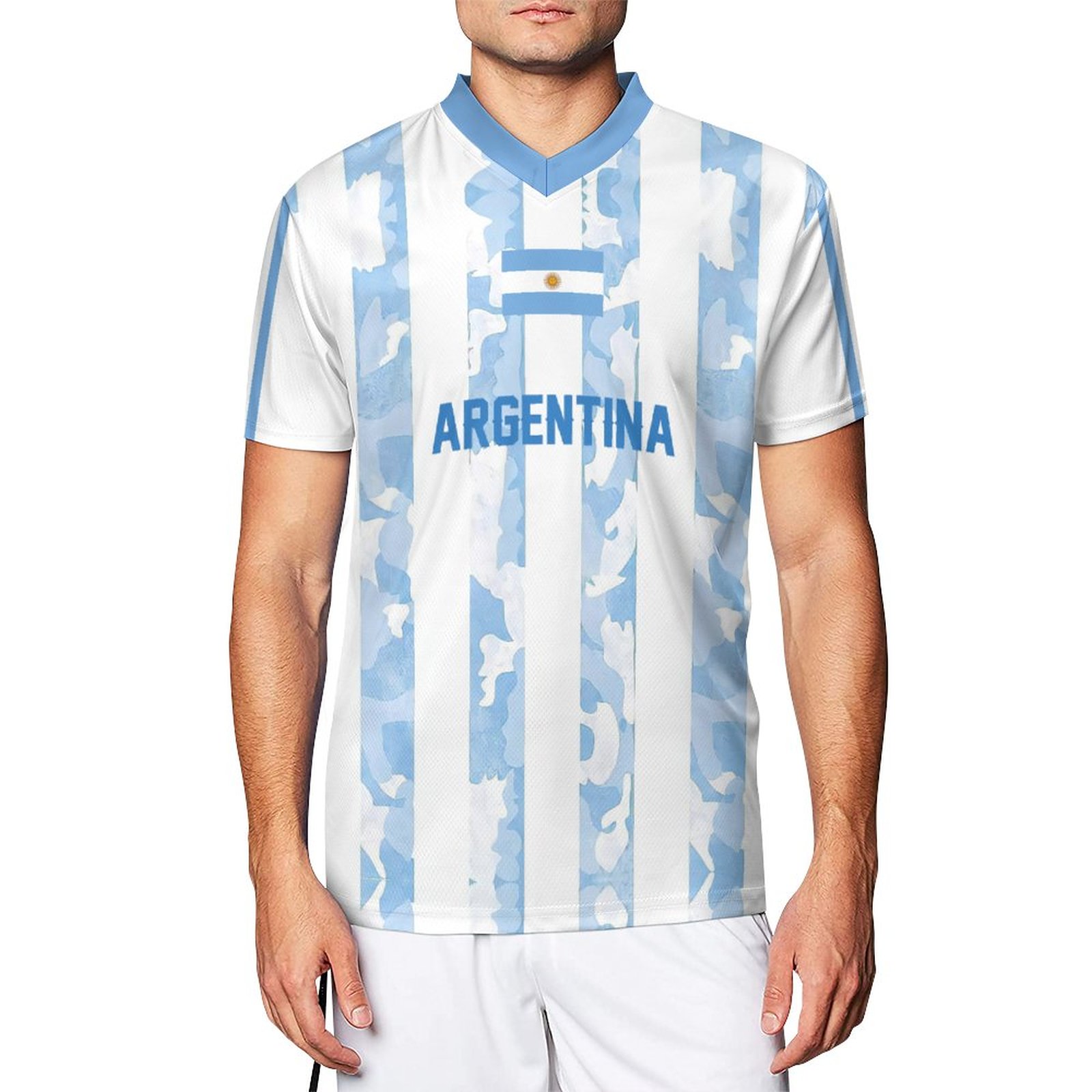 V Neck Football Jersey(All-Over Printing)