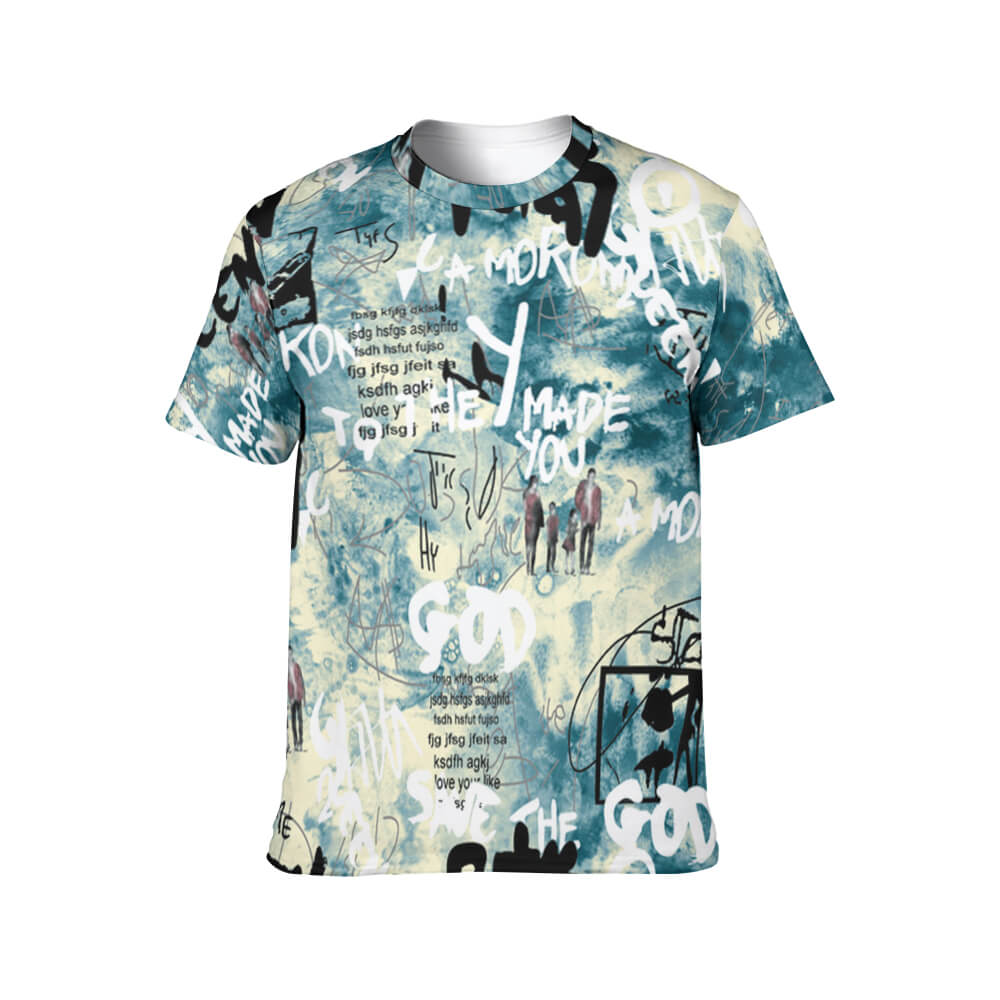 140gsm Men's T-Shirt Short Sleeve (All-Over Printing)