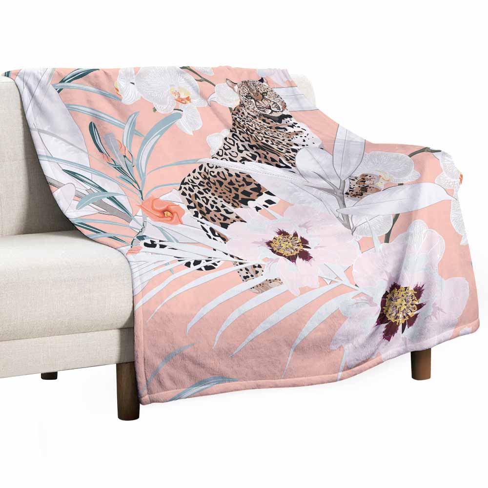 220gsm Flannel Throw Blanket for Couch-40"×50"