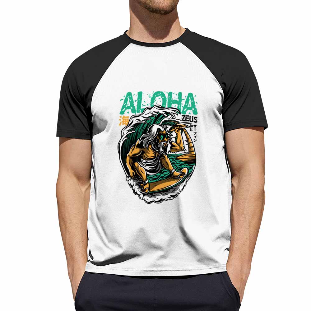 DTG 150gsm Men's Short Sleeve Funny T-Shirt-Soft Cotton Tees