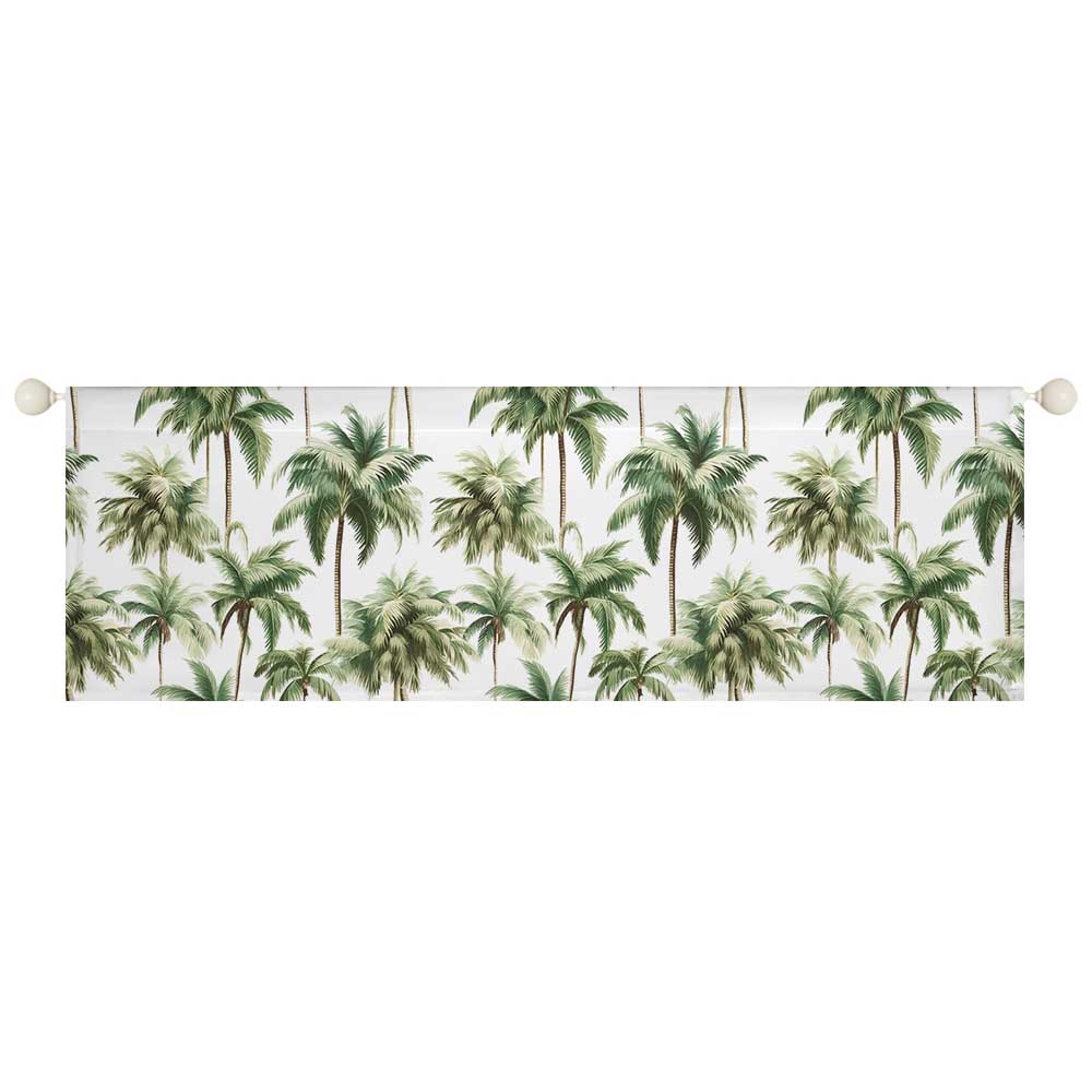Short Window Curtains(All-Over Printing)