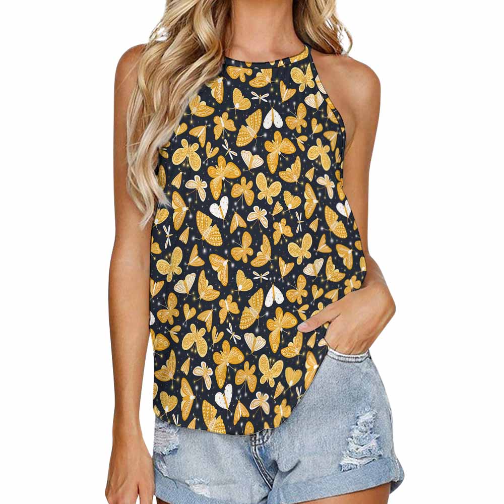 High Neck Tank Top(All-Over Printing)