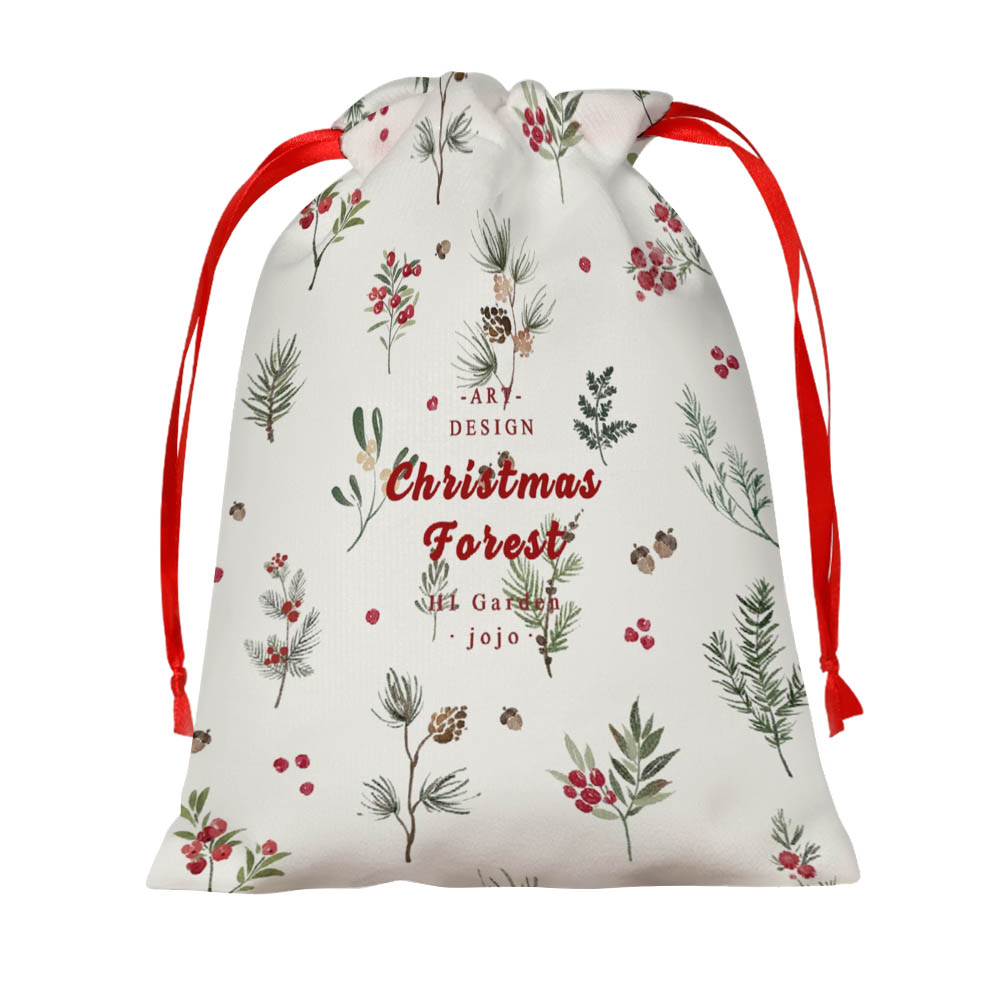 Soft Drawstring Gift Bag(One-sided Printing)