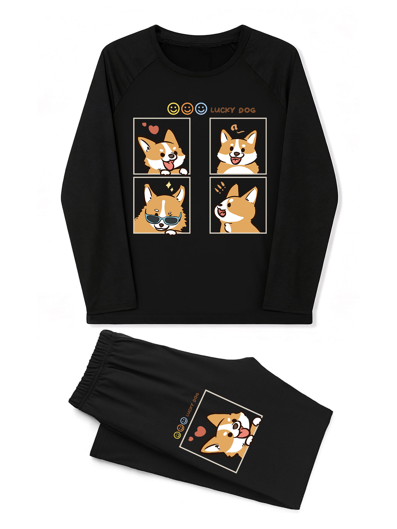 DTF Children's Loungewear Set(Front Printing)