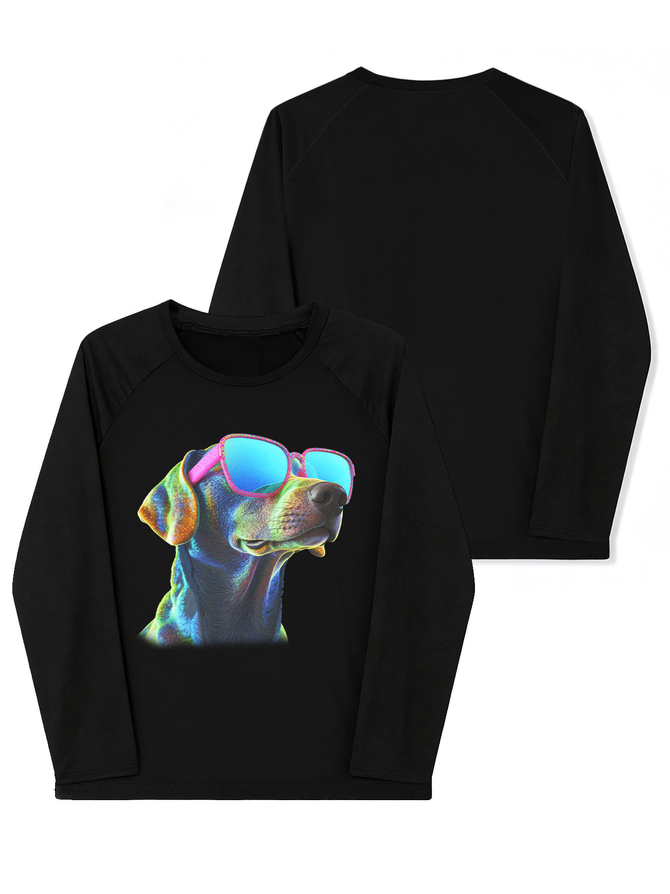 DTF 180gsm Lounge Long Sleeve Top(Front Printing)