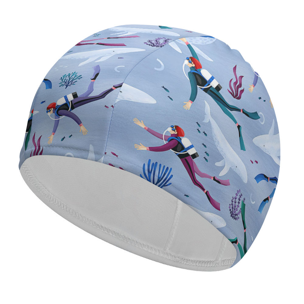 Swimming Cap for Women and Men (All-over Printing)