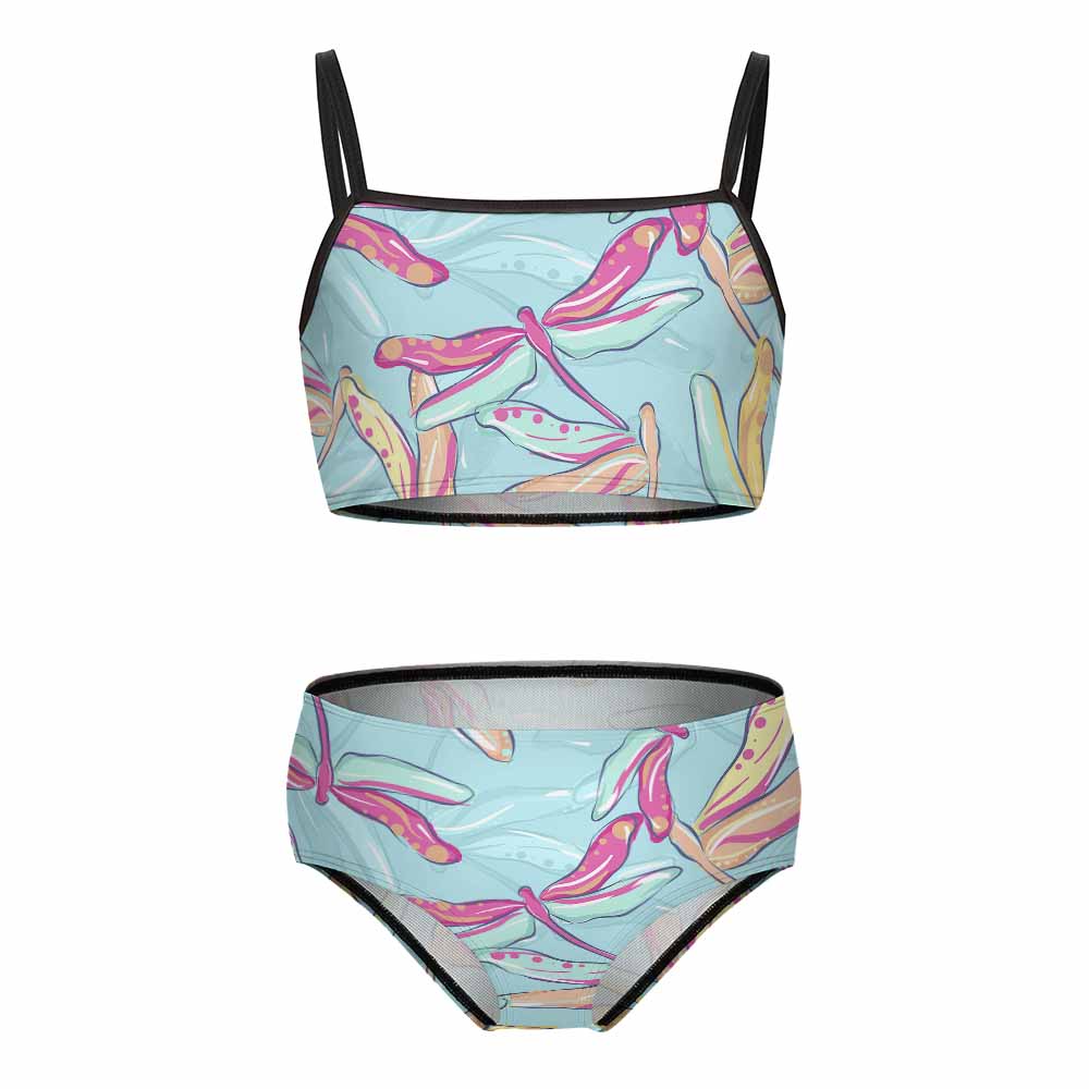 Two-Piece Swimwear for Girls(All-Over Printing)