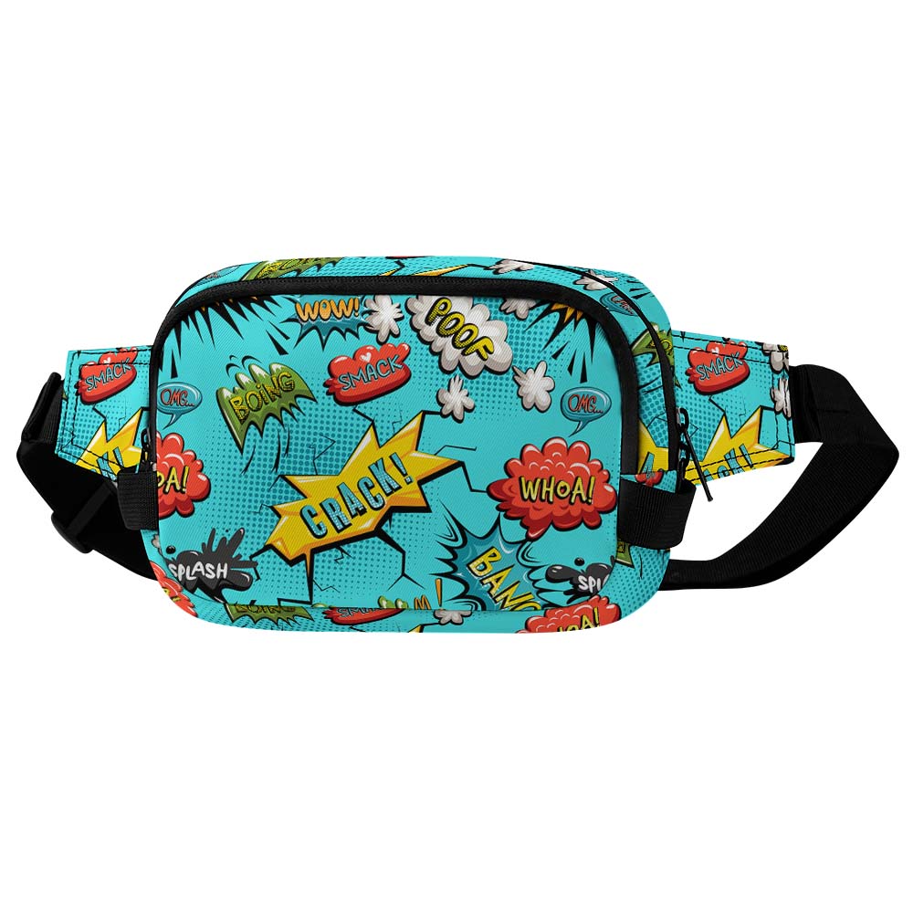 200gsm Square Double-layer Waist Bag(All-Over Printing)