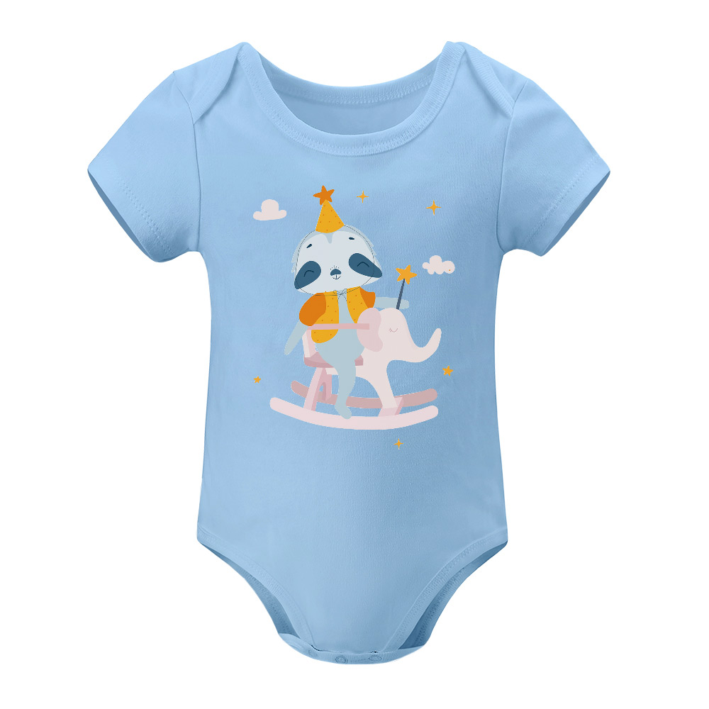 Short Sleeve Baby Romper