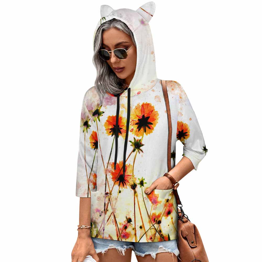 230gsm Hooded Pullover(All-Over Printing)