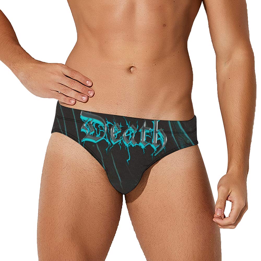 Trendy beach mens swim shorts