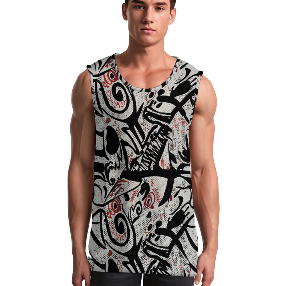 170gsm Men's Quick-Dry Tank Top(All-Over Printing)