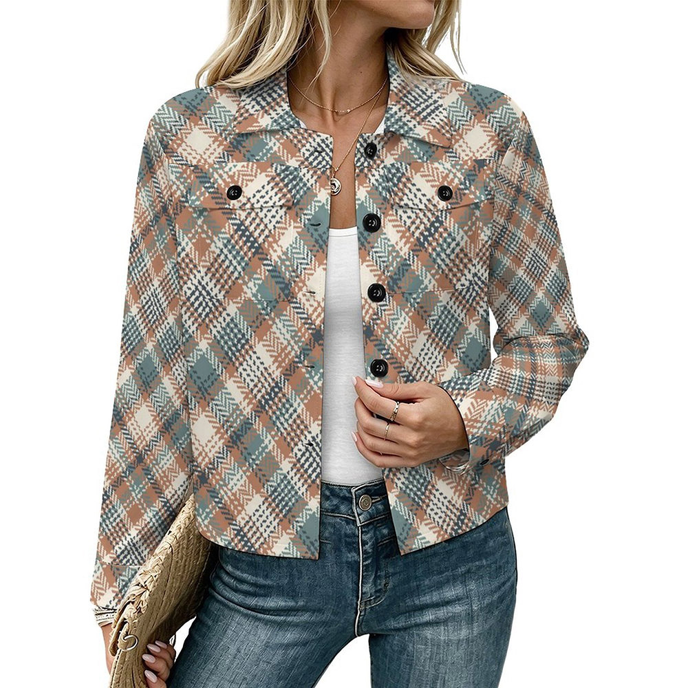 230gsm Short-Sleeved Shirt Jacket(All-Over Printing)