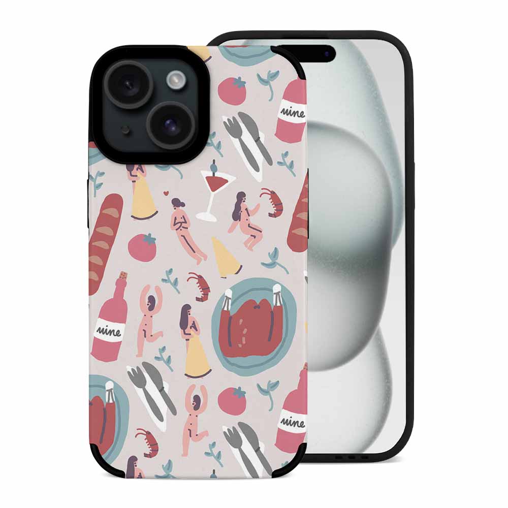 Microfiber iPhone Case for iPhone 15 Series