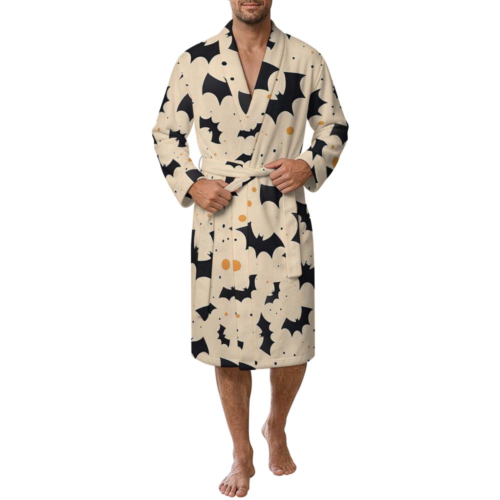 250gsm Flannel Adult's Robe(All-Over Printing)