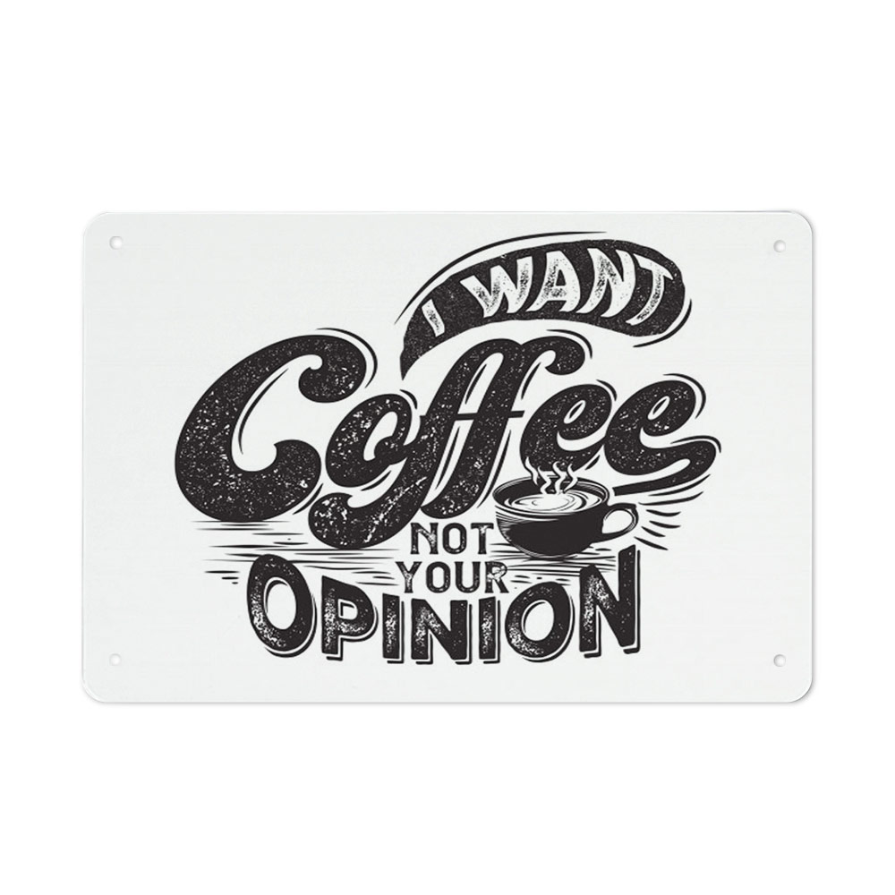 Horizontal Vintage Metal Sign-7.9"x11.8"/ 20x30cm