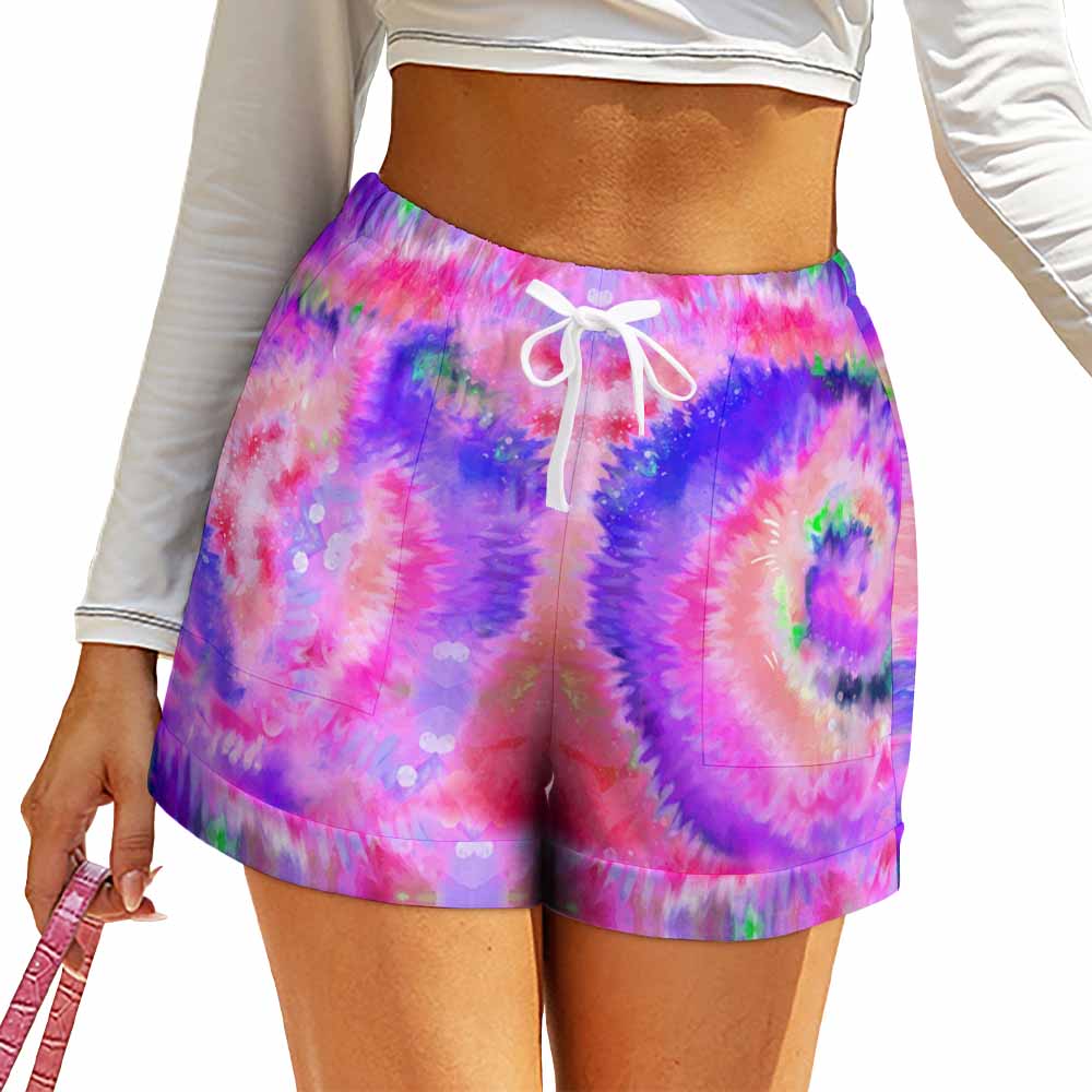 High Waisted Quick Drying Shorts(All-Over Printing)