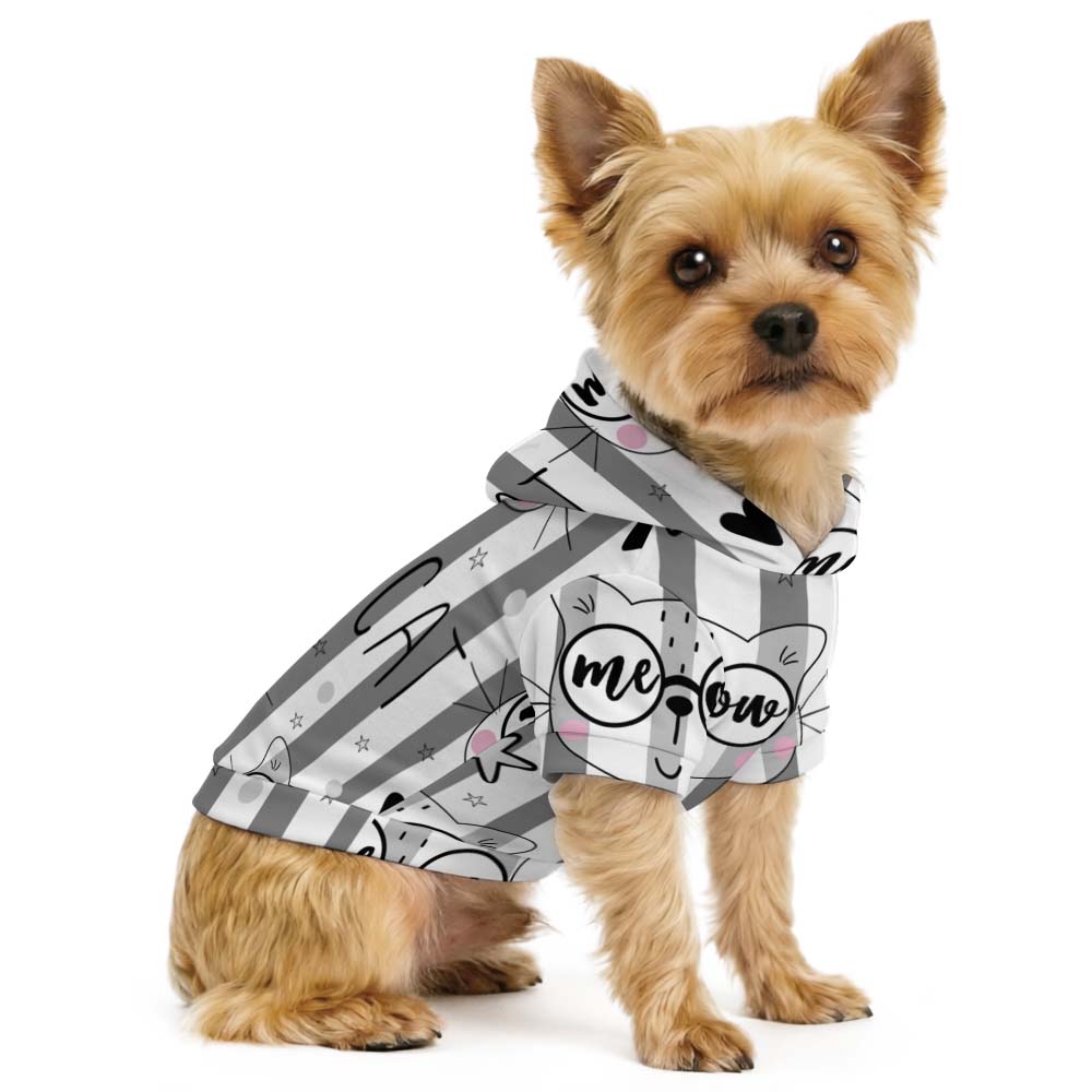 200gsm Pet Pullover Hoodie(All-Over Printing)