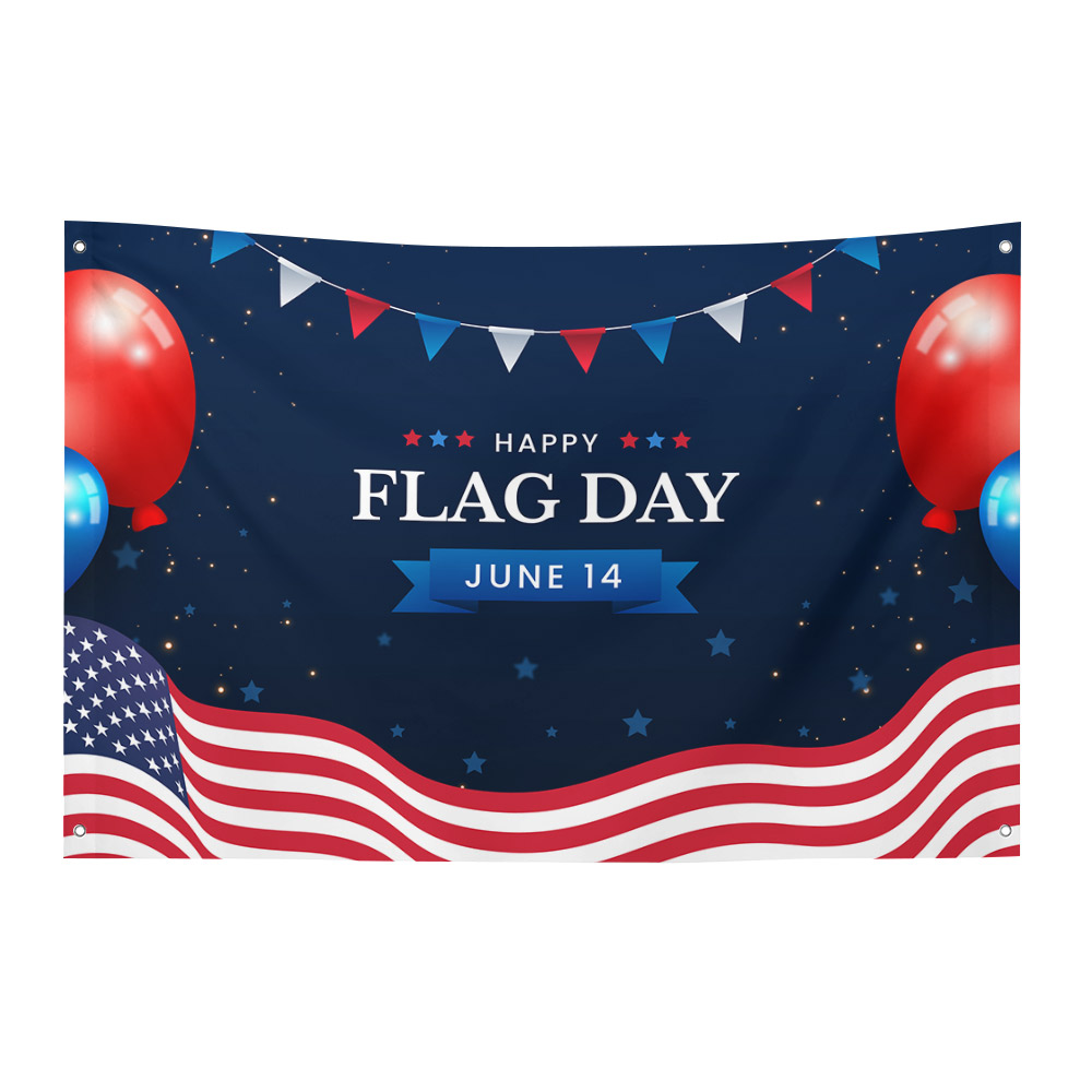 Flag with 4 Holes-35"x59"