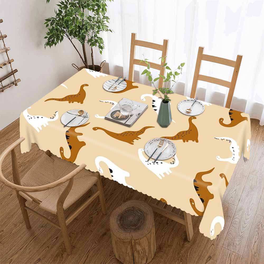 Kitchen Rectangular Tablecloth(One-sided Printing)