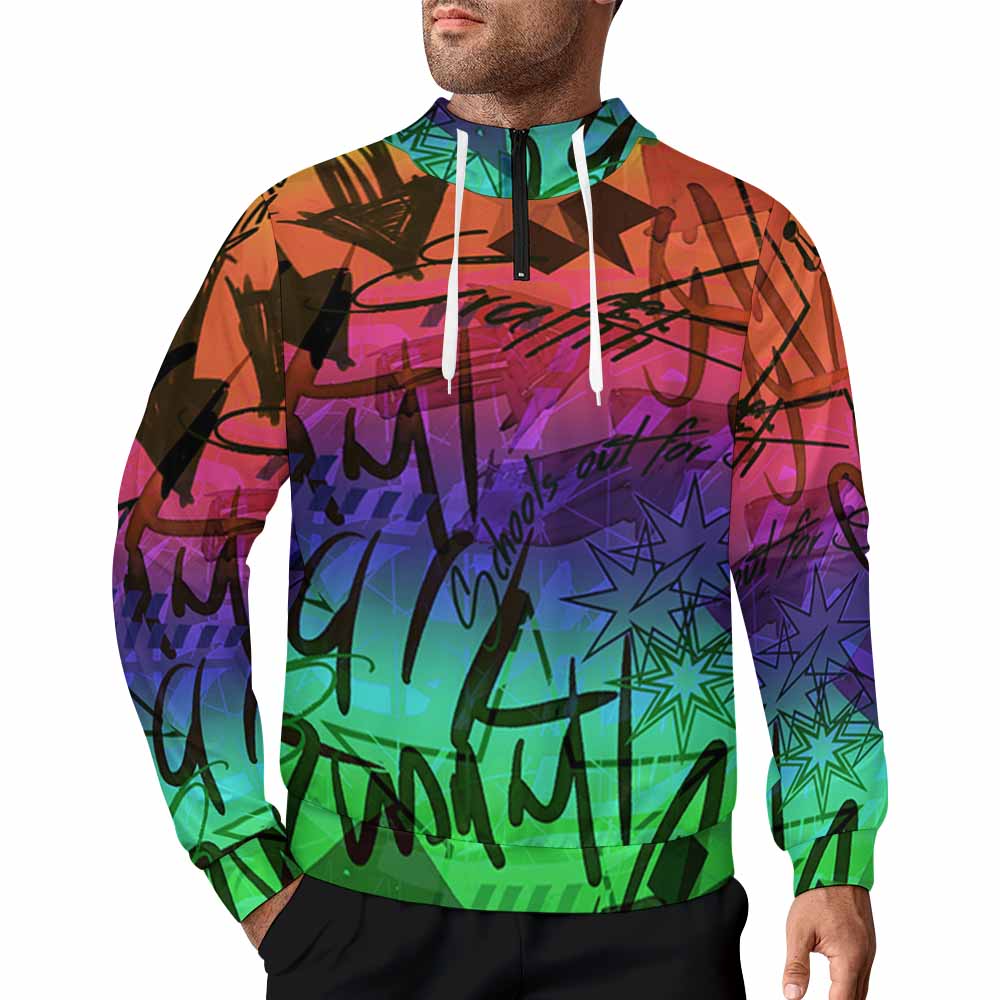 150gsm Hooded Zip Sweatshirt(All-Over Printing)