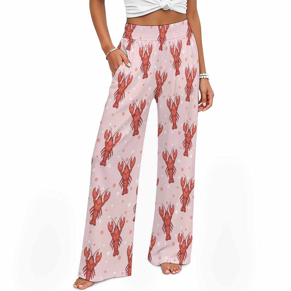 200gsm Women's High Waisted Pants(All-Over Printing)