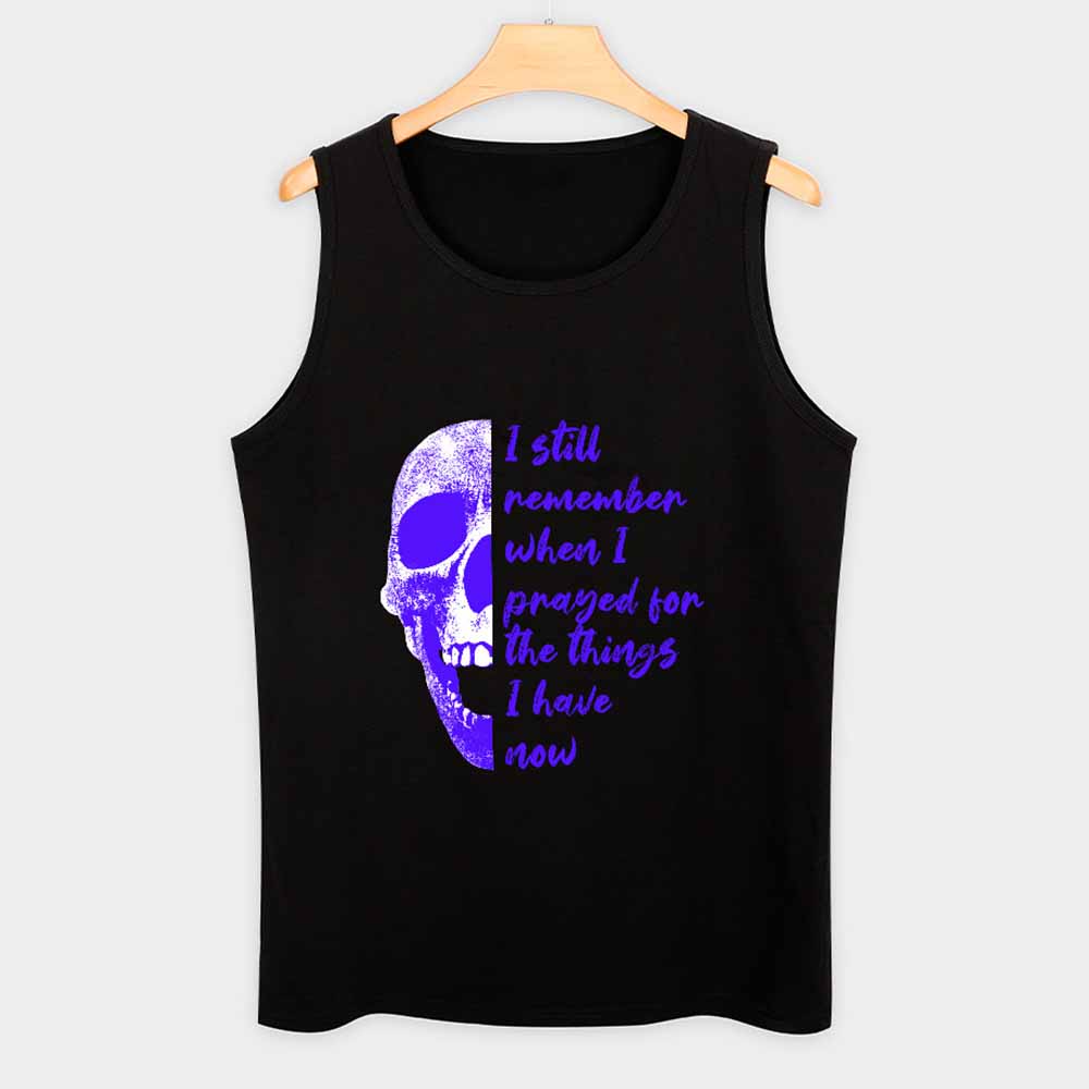 DTG 150gsm Custom Printed Tank Tops for Men Muscle Tees