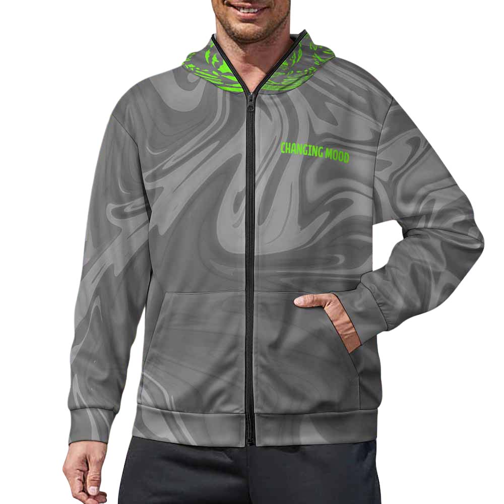 280gsm Full Zip Hoodie For Men(All-Over Printing)
