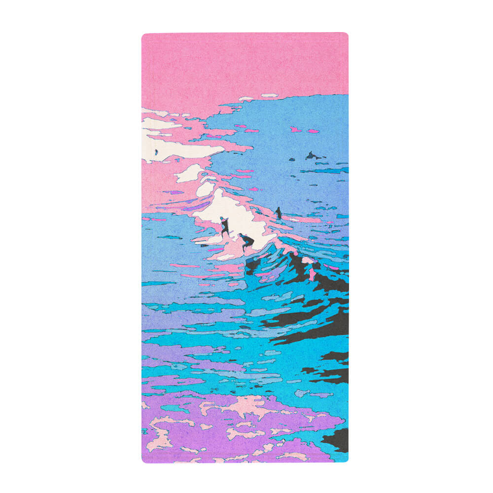 Coral Velvet Towel