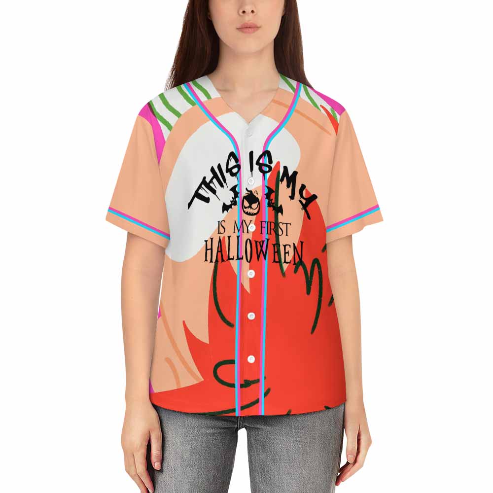 Women Baseball Jersey(All-Over Printing)