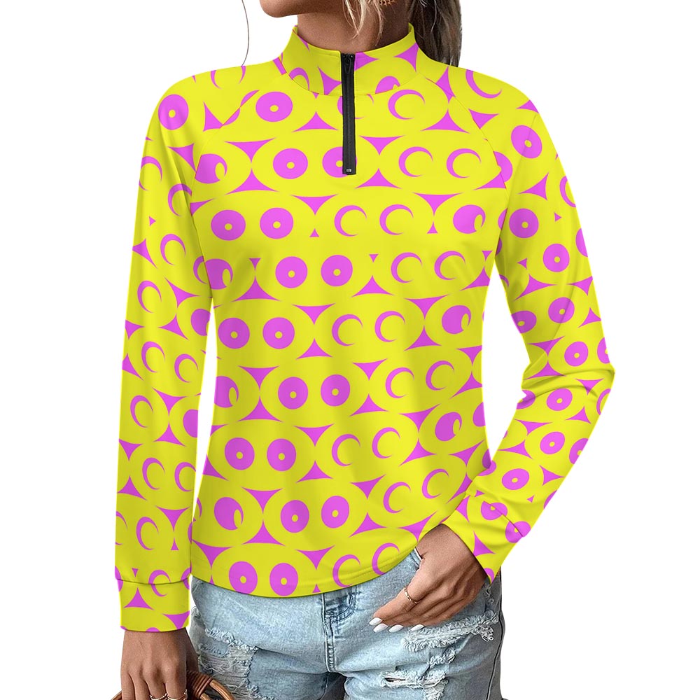 180gsm Women's Cool Touch Fitted Quick Dry Top(All-Over Printing)