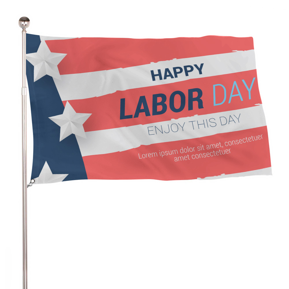 Flag with 2 Holes-60"x96"