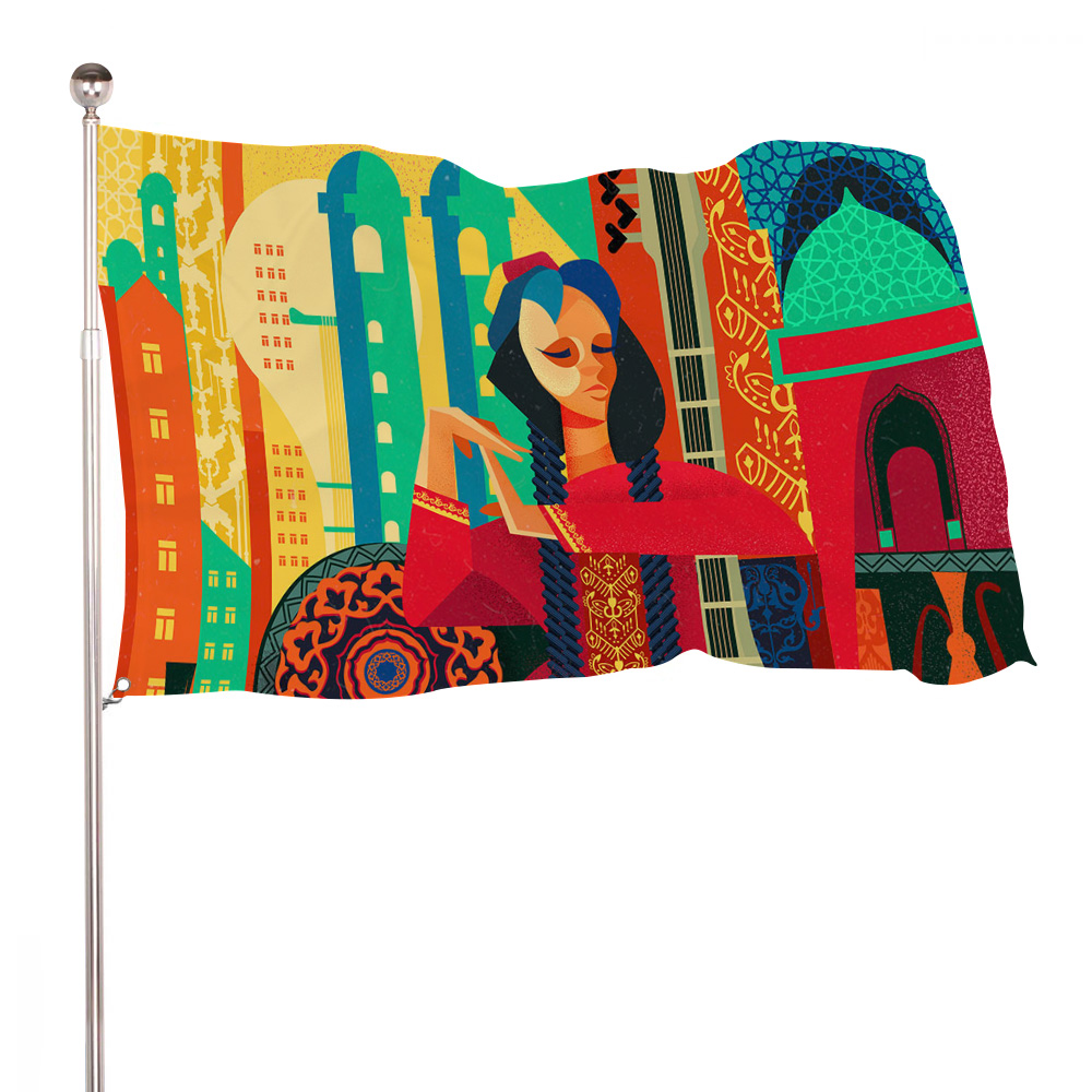 Custom Flag-35"x59"