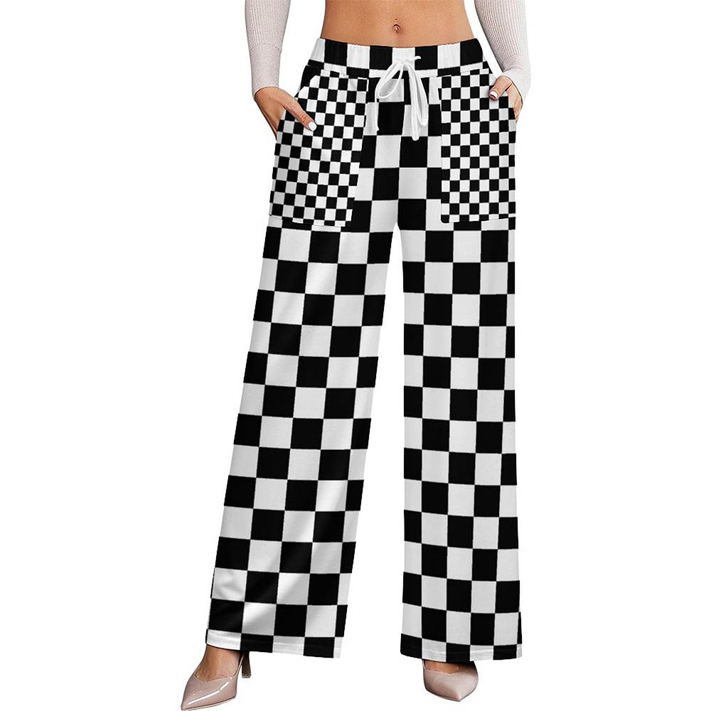 180gsm Women's Wide Leg Pant(All-Over Printing)