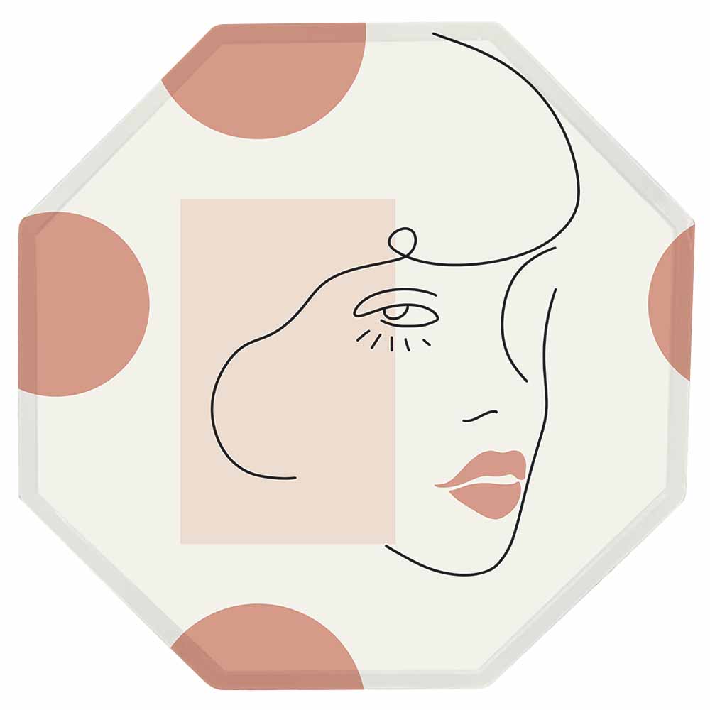 Octagonal Metal Decorative Sign-12"x12"/30x30cm