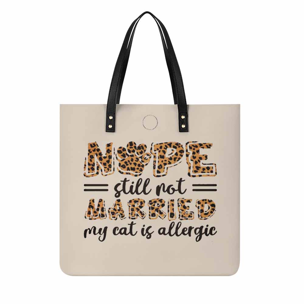 Leather Handbag(One-sided Printing)