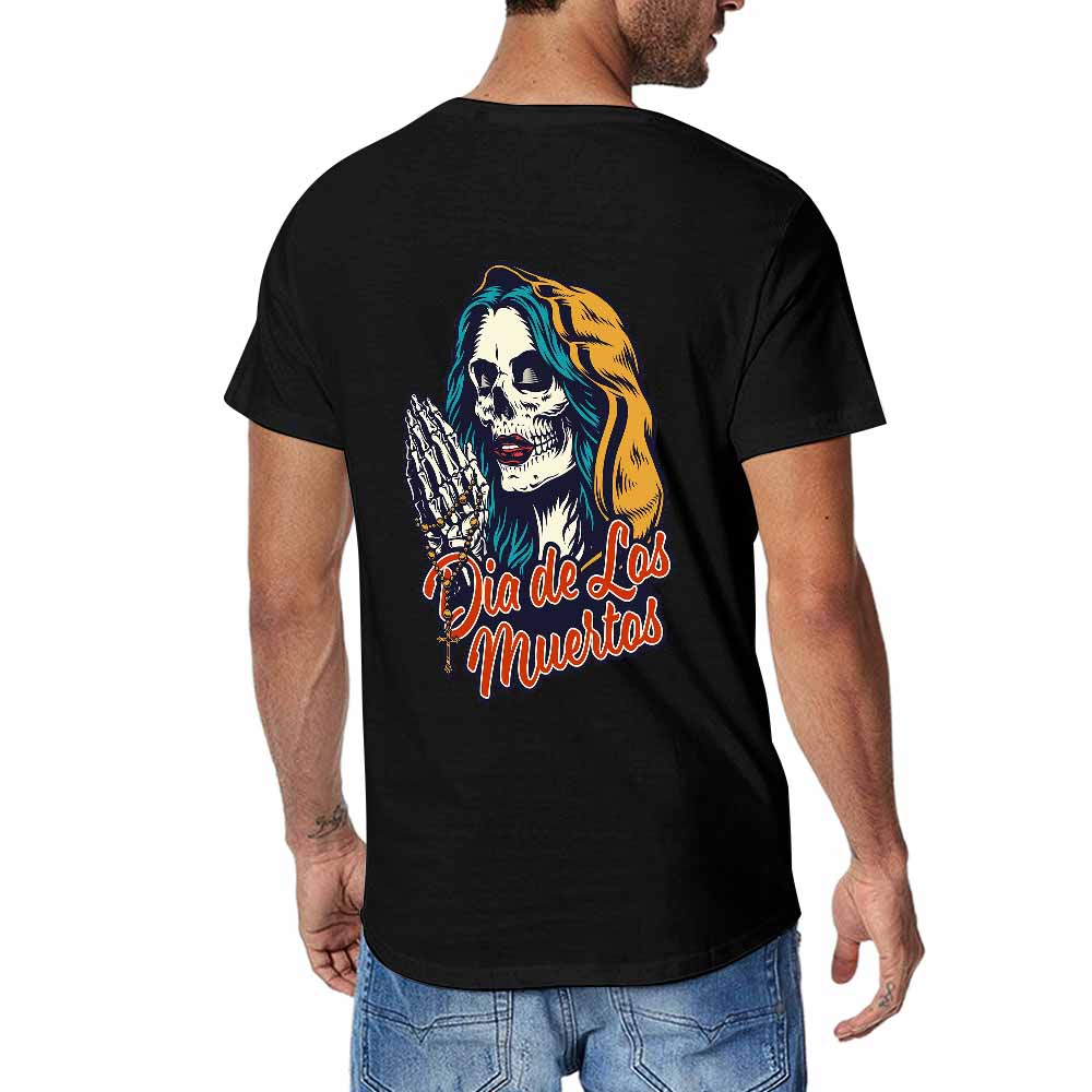 DTG 150gsm Funny T-Shirts for Men Tees with Back Print Designs