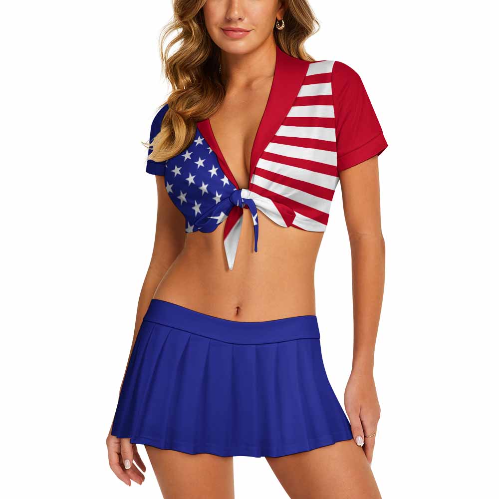 Cheerleader Set for Women(All-Over Printing)