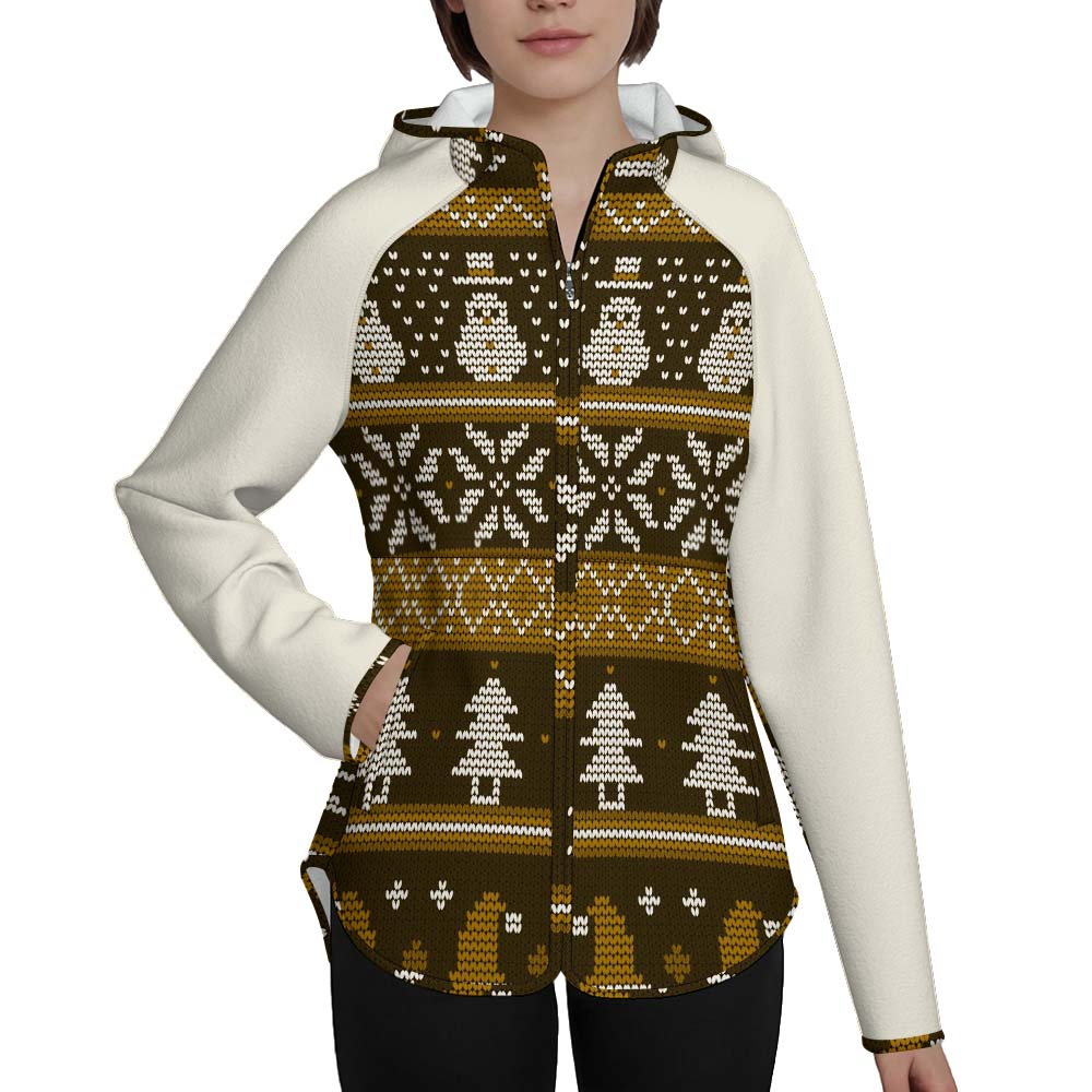 Full-Edge Binding Slim-Fit Jacket(All-Over Printing)