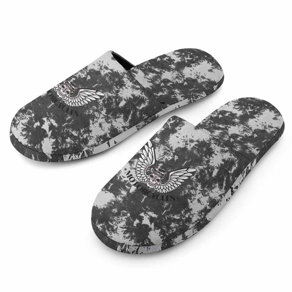 Flannel Men's Cotton Slippers