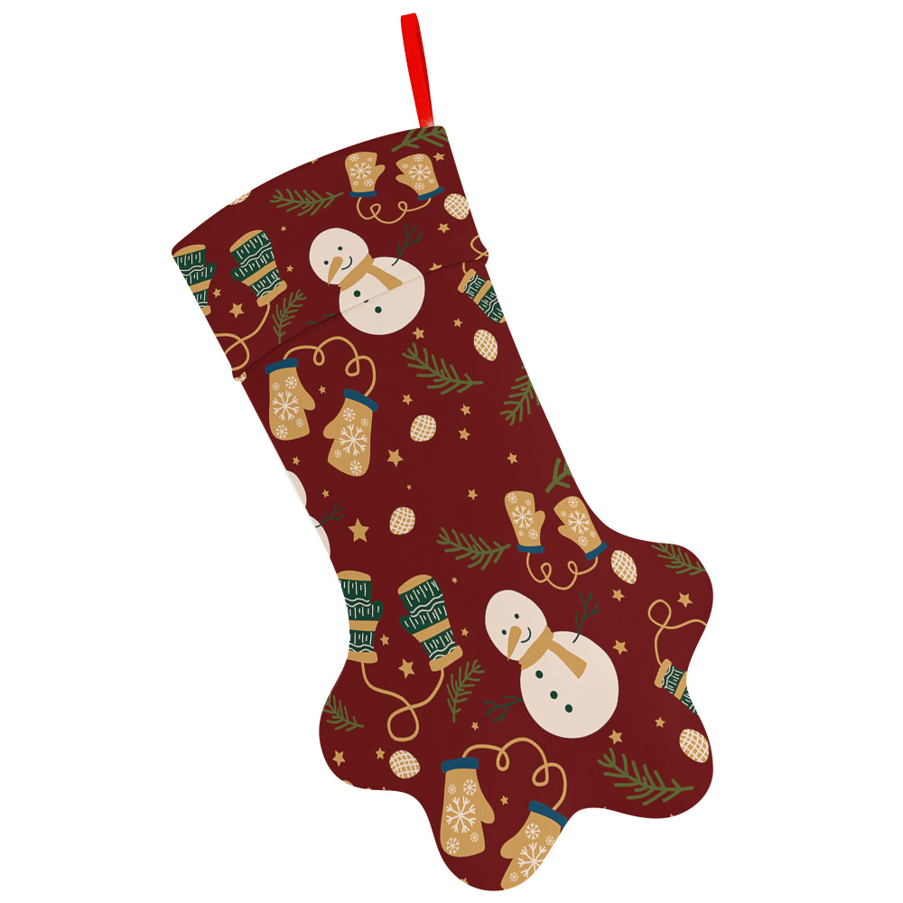 Dog Paw Christmas Stocking
