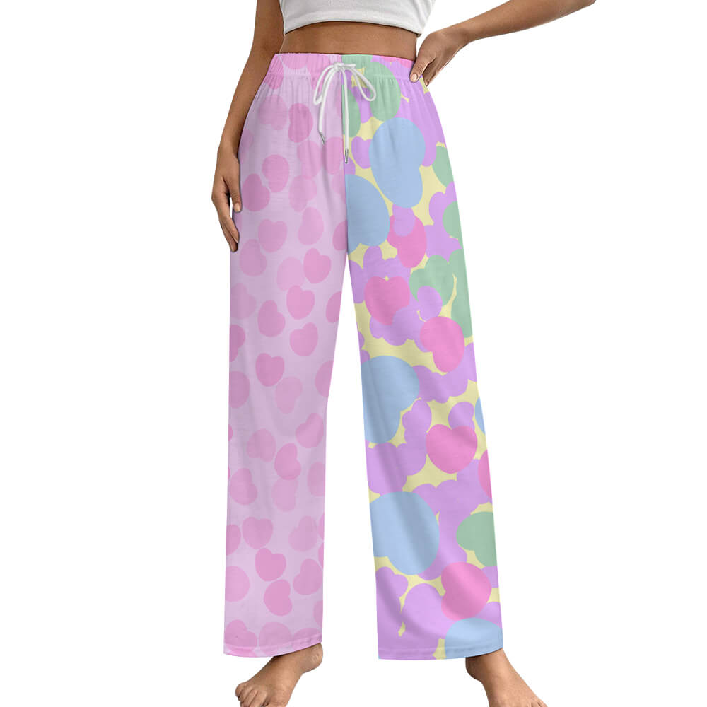 DTG 190gsm Cotton Pajama Pants for Women(All-Over Printing)