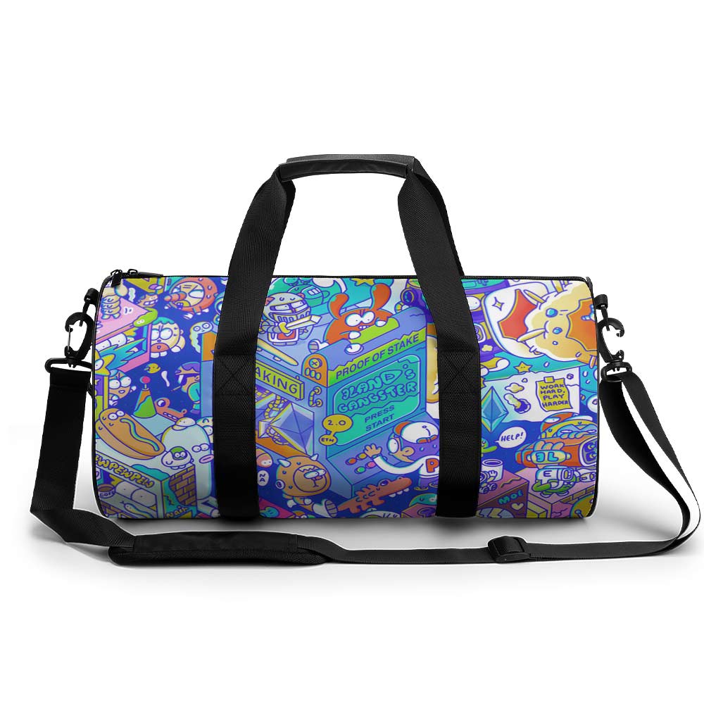 Cylindrical Gym Bag(Multi-sites)
