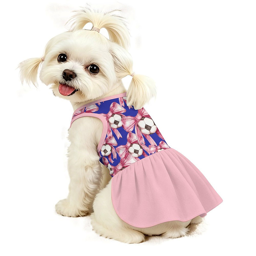 Pet Ruffle Dress(All-Over Printing)